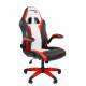 Офисное кресло Chairman Game 15 Россия экокожа черный/красный/белый главное фото в маленьком размере