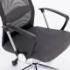 Кресло руководителя Flight R EX-541, хром, ткань TW, сетка, черное/серое. Фото товара с разных ракурсов.