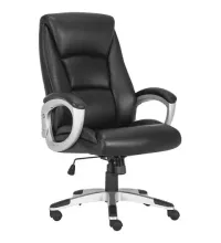 Кресло руководителя PREMIUM Grand EX-501, рециклированная кожа, черное